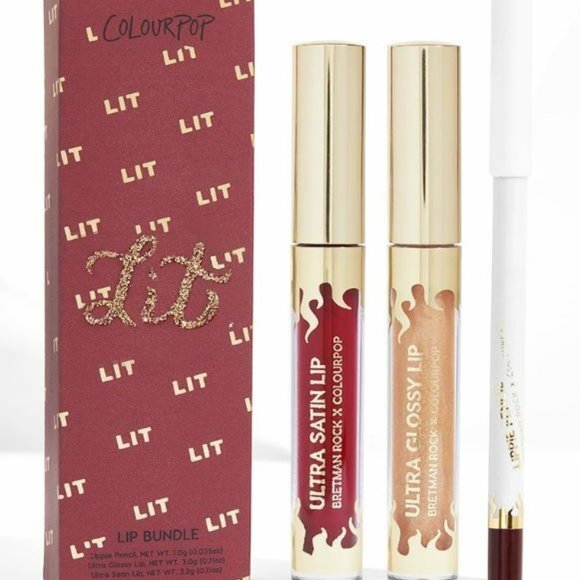 Colourpop Other - Colourpop Lip Trio Bundle Set in Lit